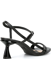 GB Check-Mate Leather Strappy Dress Sandals