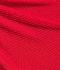 GB Chevron Ribbed Knit Cropped Tank Top