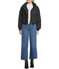 GB Collared Puffer Jacket