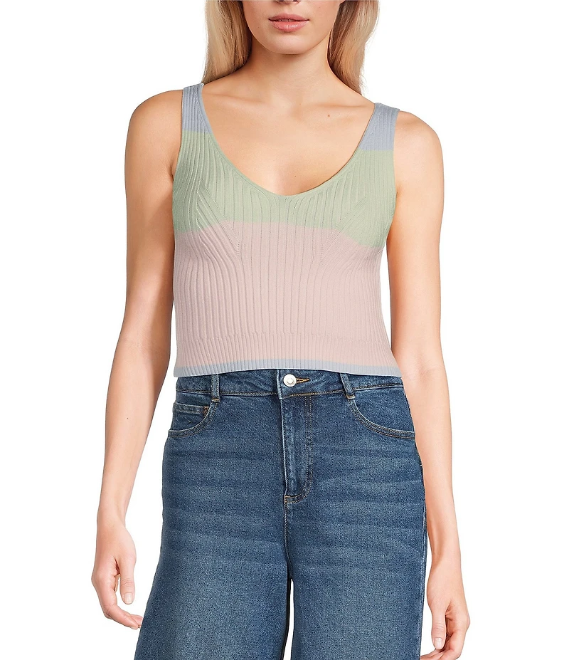 GB Coordinating Knit Sweater Tank Top