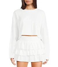 GB Coordinating Tiered Mini Skirt