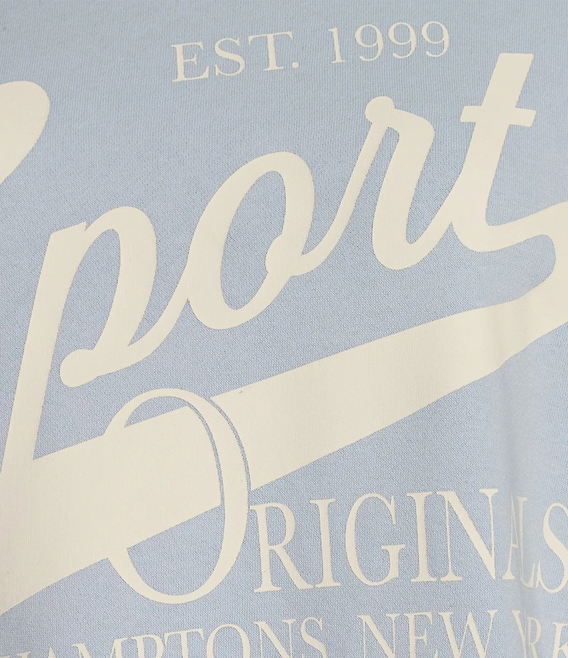 GB Country Club Long Sleeve Flower Crew Sweatshirt