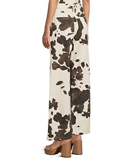 GB Cow Print Denim Coordinating Jeans