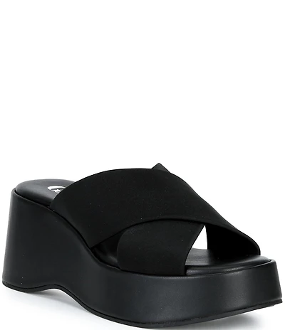 GB Day-Off Cross Banded Platform Sandals