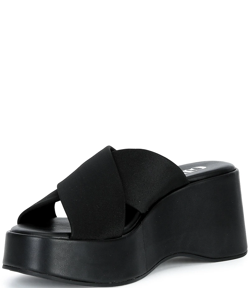 GB Day-Off Cross Banded Platform Sandals