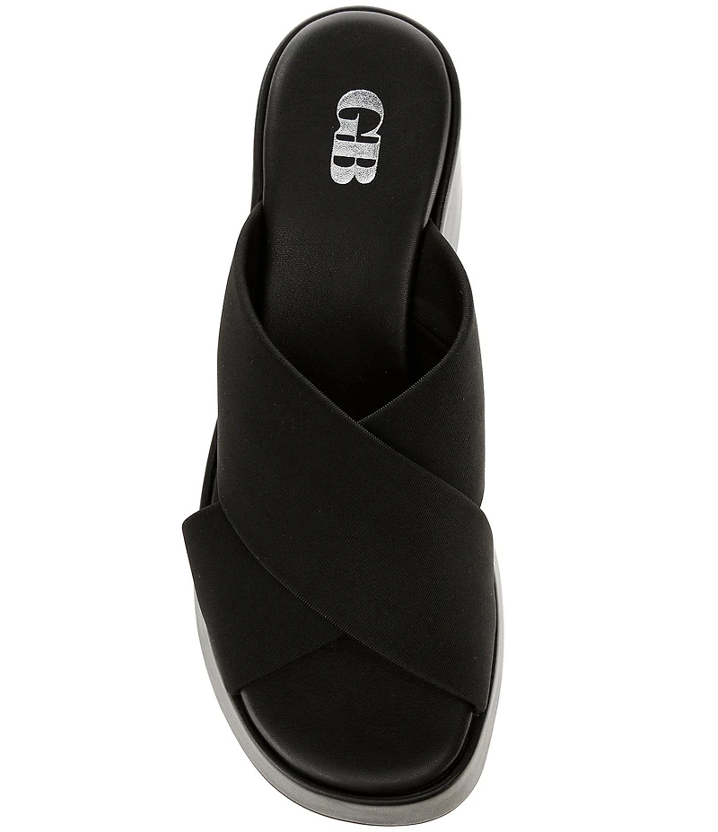 GB Day-Off Cross Banded Platform Sandals