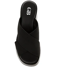 GB Day-Off Cross Banded Platform Sandals