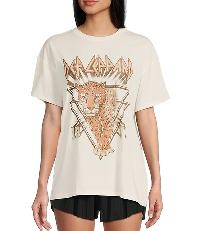 GB Def Leopard Graphic T-Shirt