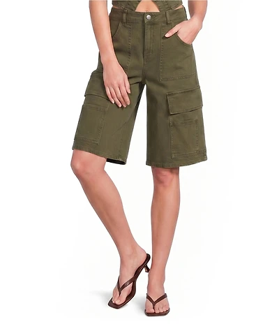 GB Denim Coordinating Cargo Jorts