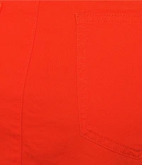 GB Denim Frayed Hem Mini Skirt