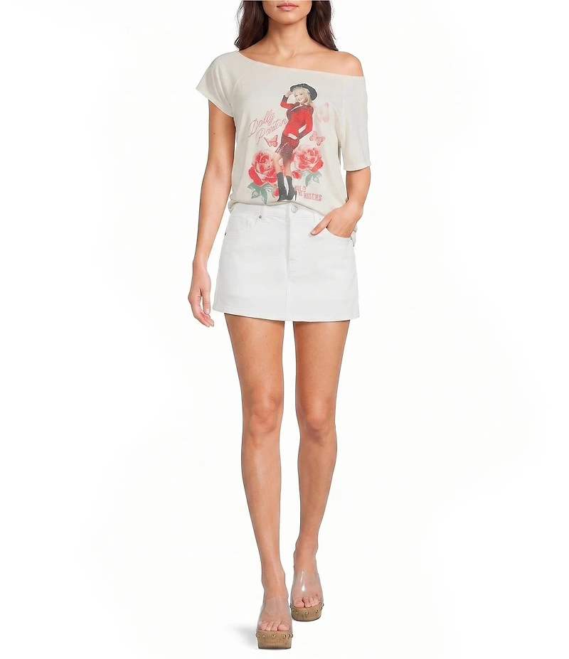 GB Denim Mini Skort