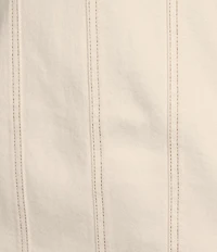 GB Seamed Midi Denim Dress