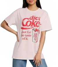 GB Diet Coke Graphic Crew Neck Short Sleeve T-Shirt