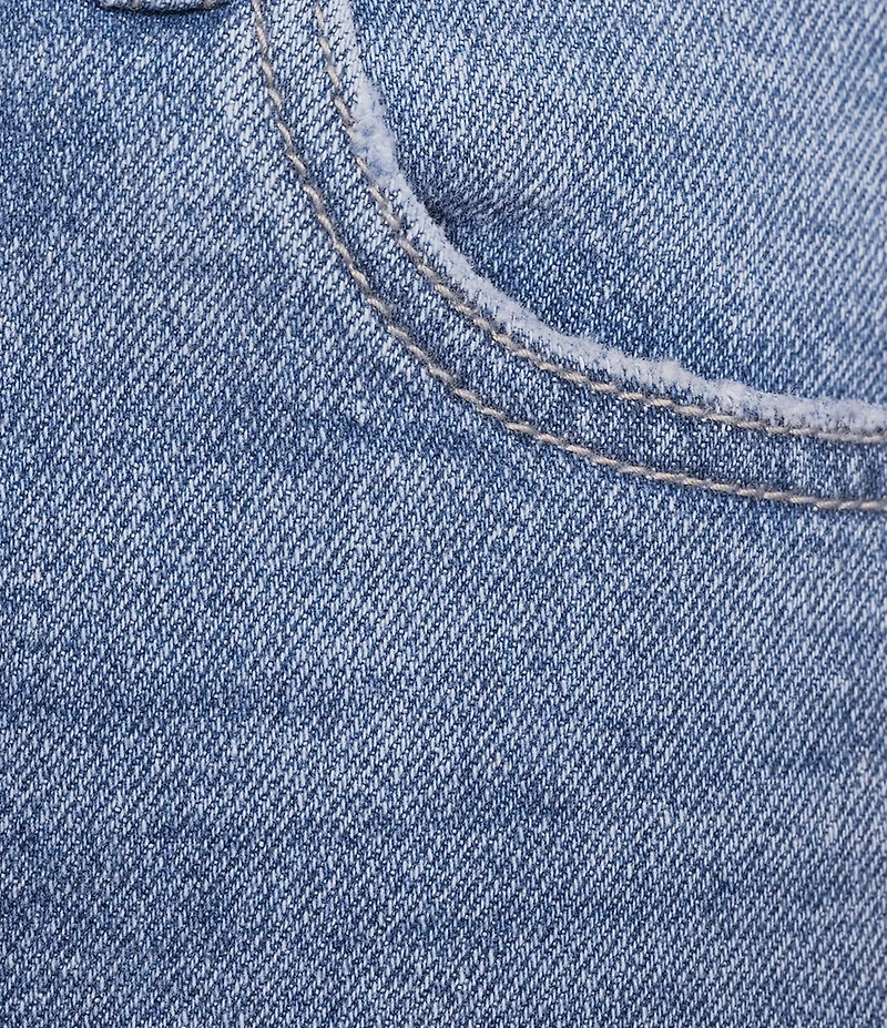 GB Distressed Denim Bermuda Shorts