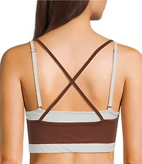 GB Double Layer Coordinating Active Bra
