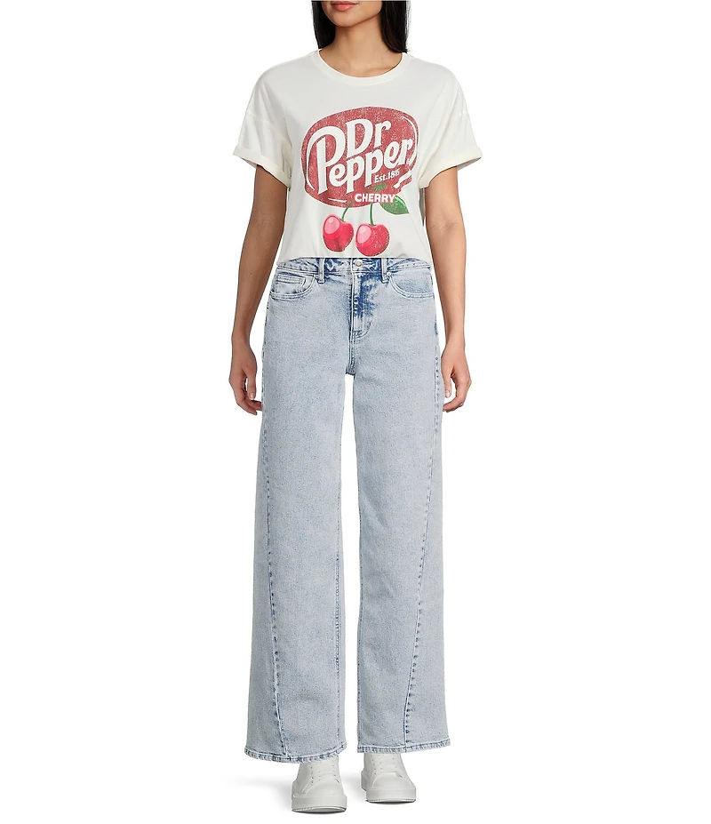 GB Dr Pepper Graphic Crew Neck Short Sleeve T-Shirt