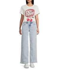 GB Dr Pepper Graphic Crew Neck Short Sleeve T-Shirt