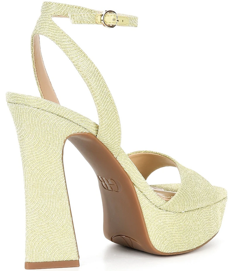 GB Dream-Scape Glitter Platform Dress Sandals