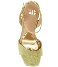 GB Dream-Scape Glitter Platform Dress Sandals