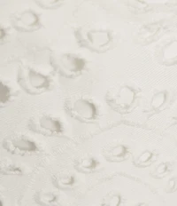 GB Embroidered Eyelet Coordinating Denim Jeans