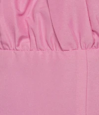 GB Empire Waist Puff Sleeve Babydoll Dress