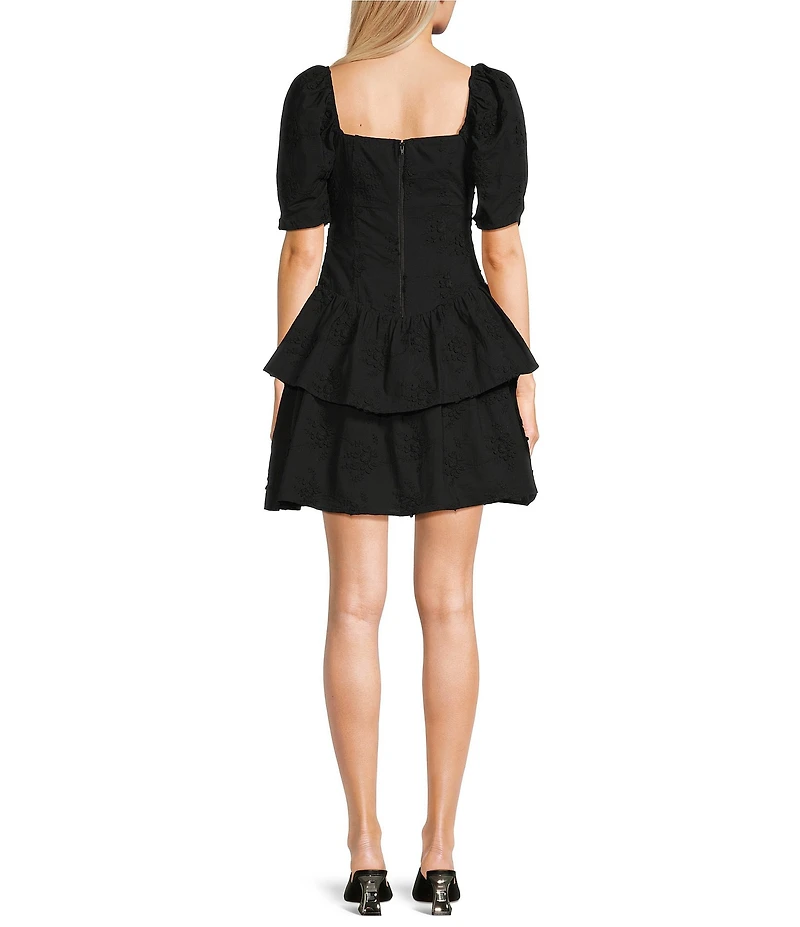 GB Eyelet Mini Dress