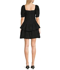 GB Eyelet Mini Dress