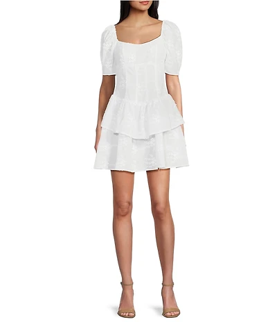 GB Eyelet Mini Dress