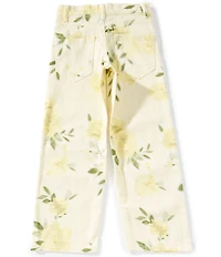 GB Big Girls Floral Denim Pants