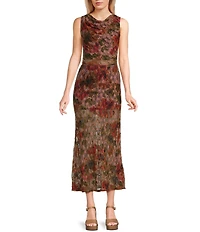 GB Floral Lace Tieback Coordinating Top