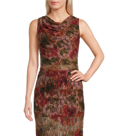 GB Floral Lace Tieback Coordinating Top