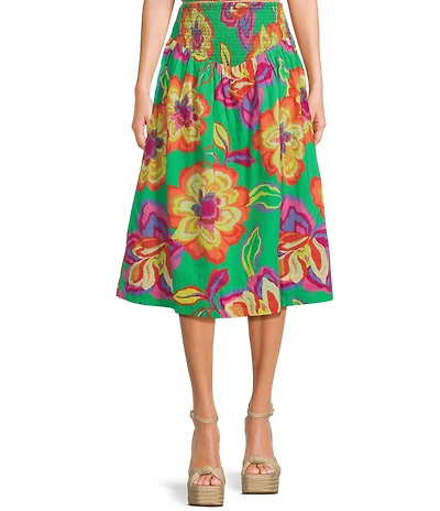 GB Floral Maxi Coordinating Skirt