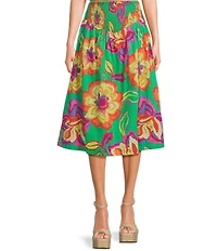 GB Floral Maxi Coordinating Skirt