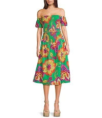 GB Floral Maxi Coordinating Skirt