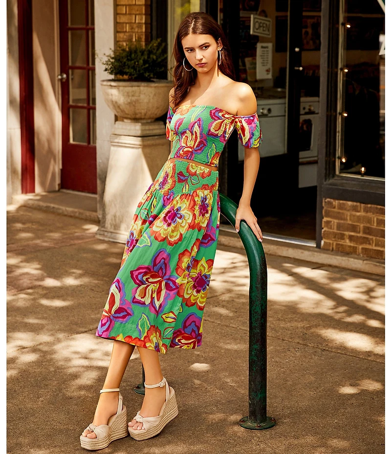 GB Floral Maxi Coordinating Skirt
