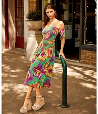 GB Floral Maxi Coordinating Skirt