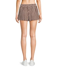 GB Floral Print Mid Rise High-Cut Side Flippy Shorts
