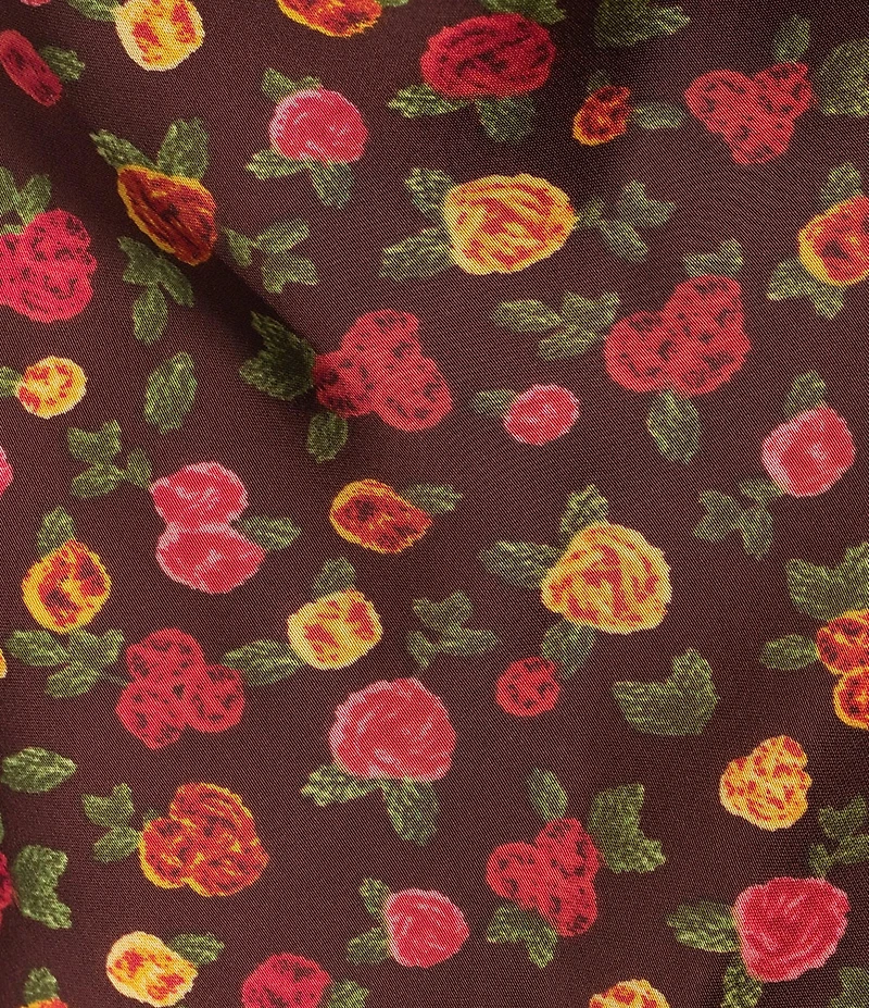 GB Floral Print Tie Back Halter Top