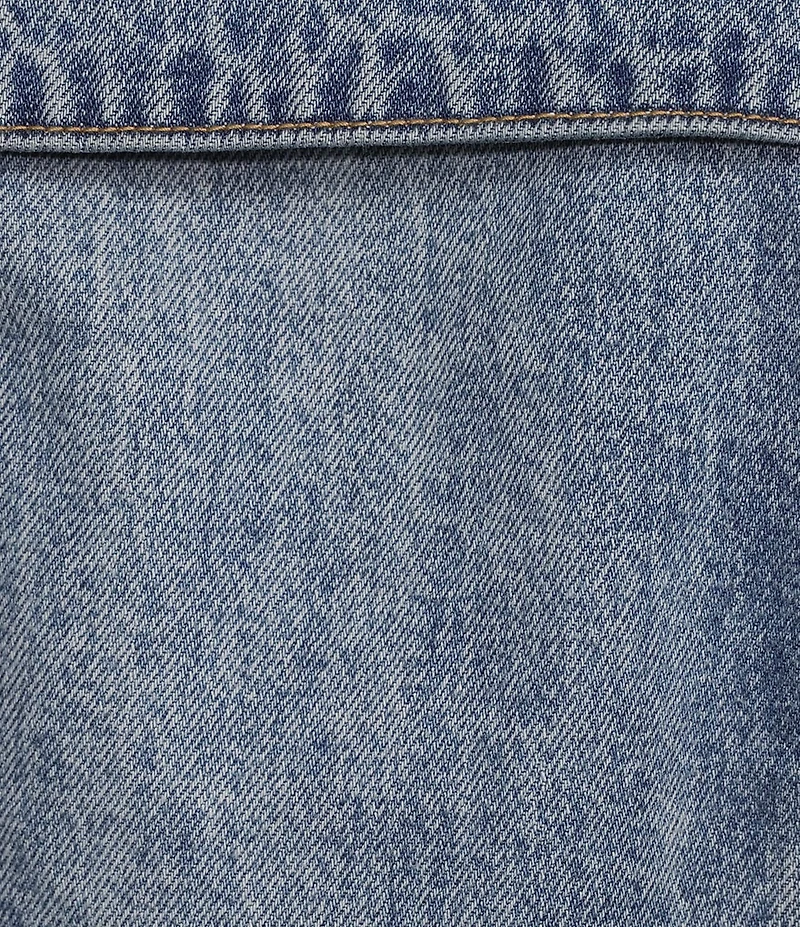 GB Fold Over Denim Tube Top