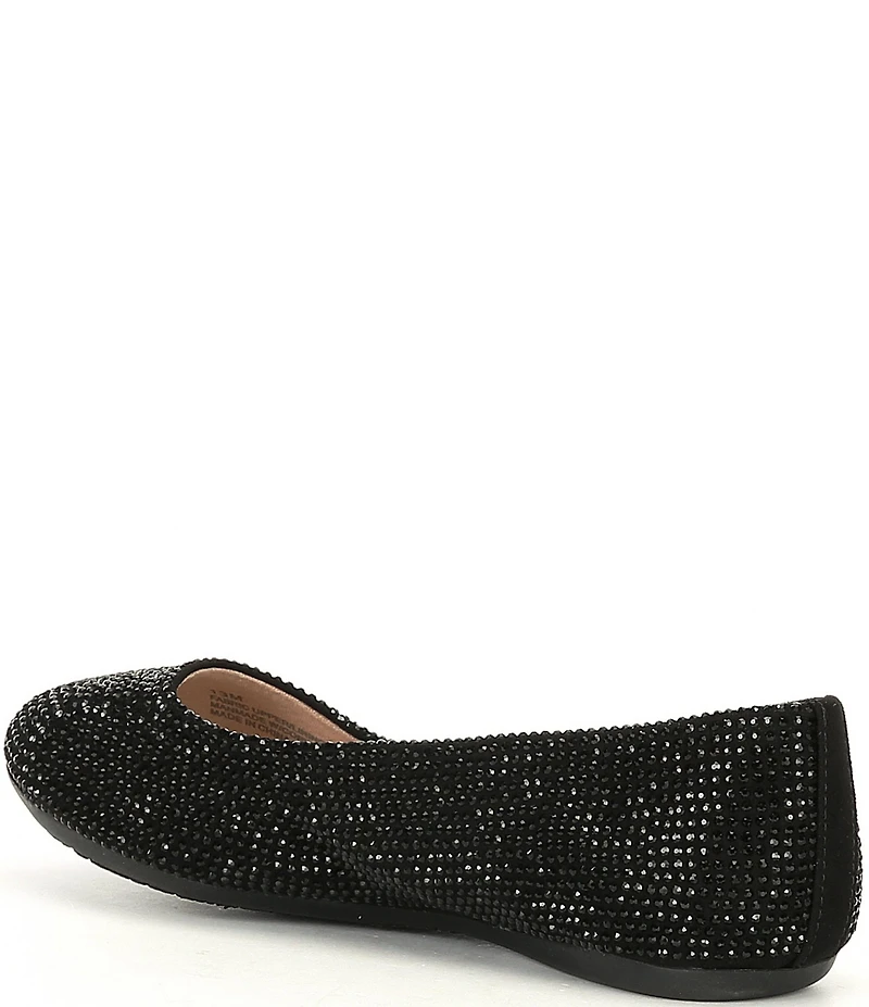 GB Girls' Addie Rhinestone Family Matching Ballet Flats (Youth)