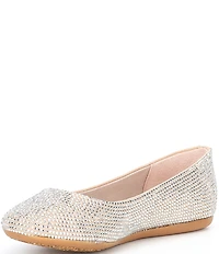 GB Girls' Addie Rhinestone Family Matching Ballet Flats (Youth)