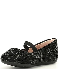 GB Girls' Addie Rhinestone Family Matching Strap Ballet Flats (Infant)