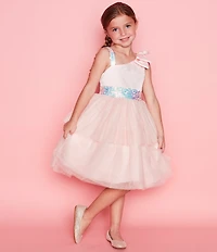 GB Girls' Addie Rhinestone Family Matching Strap Ballet Flats (Toddler)