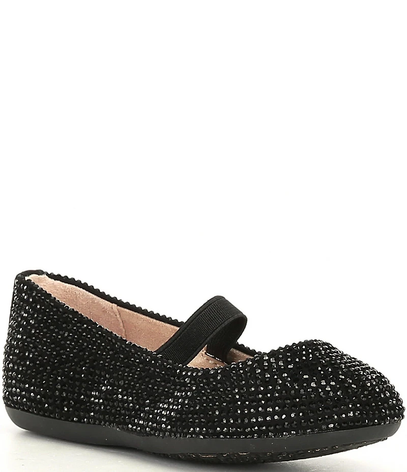 GB Girls' Addie Rhinestone Family Matching Strap Ballet Flats (Toddler)