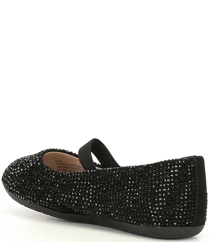 GB Girls' Addie Rhinestone Family Matching Strap Ballet Flats (Toddler)