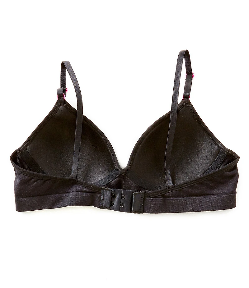 GB Big Girls Knit Seamless Heart Strap Adjuster Hybrid Bra