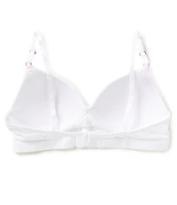 GB Big Girls Knit Seamless Heart Strap Adjuster Hybrid Bra