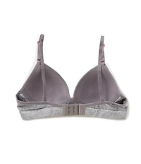 GB Big Girls Knit Seamless Heart Strap Adjuster Hybrid Bra