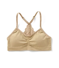 GB Girls Big Girls Seamless Lace-Racerback Bra