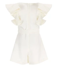 GB Big Girls Tiered Ruffle Sleeve Romper